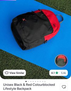 🕺HRX Orange & Grey Backpack