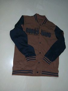Vintage Brown Varsity Jacket