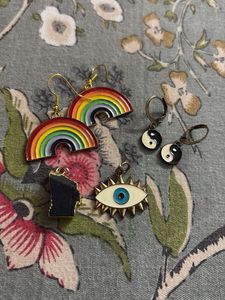 Earrings and pendants