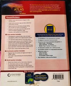 Oxford Student Atlas For India