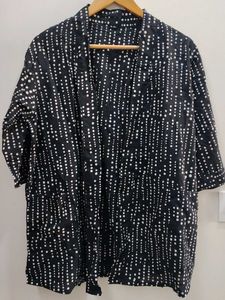 Black & White Dotted Shrug
