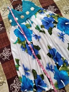 Floral Crochet Sundress