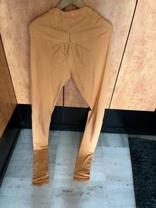 yellow cotton chudidar