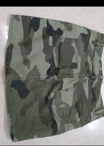 Camo Mini Skirt