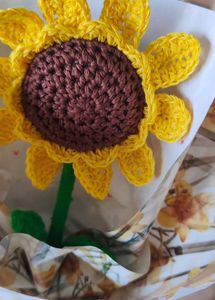Crochet Sunflower Bouquet - Handmade Gift 💐🌻