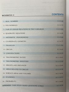 Class 10th RD Sharma Mathematics New Edition