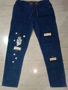 A Denim Jogger