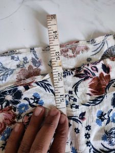 American Eagle Floral Keyhole Tassel Maxi Dress