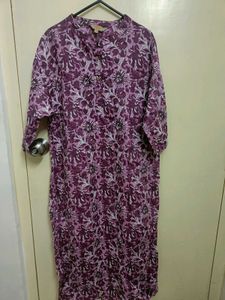 Floral Print Kurta