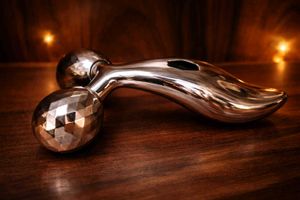 Dual ball facial massager