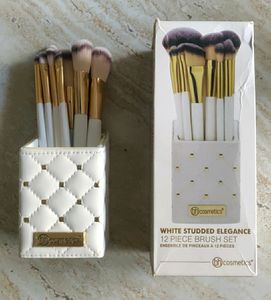 Bh Cosmetics White Studded Elegance Brush Set ✨