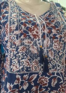 3pcs suit brown and blue