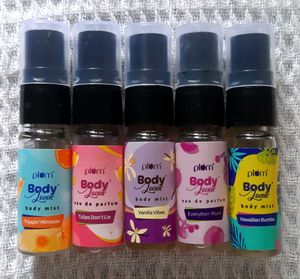 PLUM || 5 Mini Body Mists / Perfumes💋