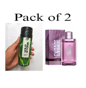 Pack Of Engage Femme & Wildstone Forest Spice