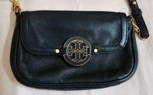 Tory Burch Black Leather Crossbody Bag