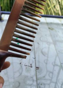 Vintage Brown Hair Comb