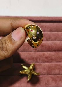 Luna Cubic ZirconiaBubble Wrap Ring