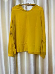 FIG Mustard Yellow Top