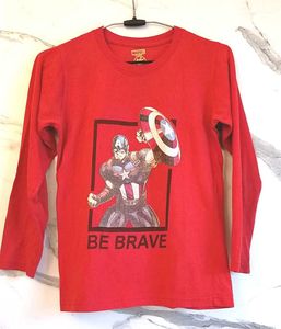 Captain America Long Sleeve Tee