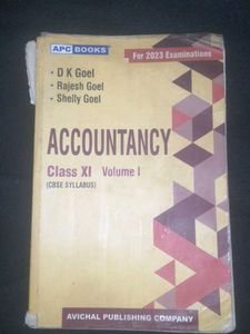Accountancy Class XI
