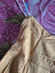 MUSTARD COTTON PETTICOAT