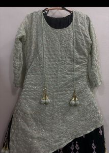 Elegant Embroidered Kurta Set