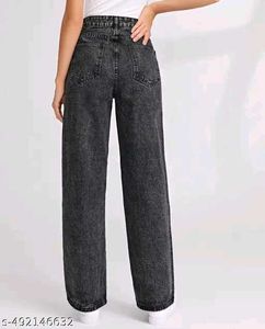 Stylish Gray Wash Jeans