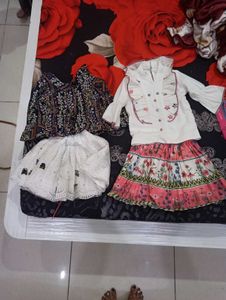 Cute Girls&#39; Skirt Set