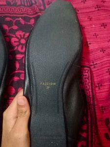 Pazzion Black Ballerinas