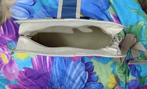 Stylish Beige Laptop Bag