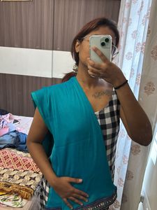 Charismatic Cyan Dupatta