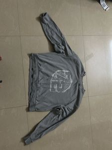 h&amp;m grey sweatshirt size L