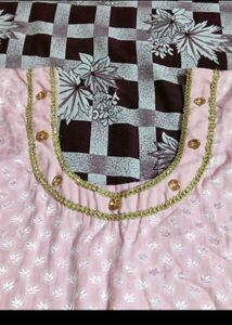🔥Very Beautiful Dupatta Pyjami Sleeveless Suit🔥