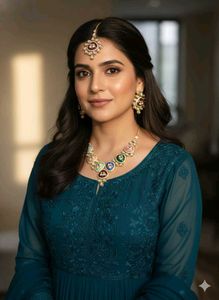 Elegant Kundan Jewelry Set