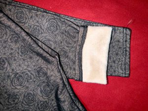 Winter Black Fleece Jeggings
