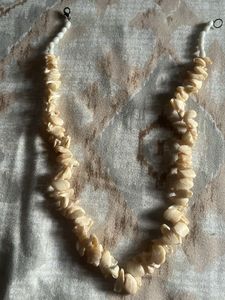 White Stone Neck Piece