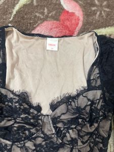 Black Lace Bodysuit
