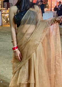 Ruffle Saree