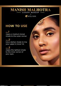 Myglamm Manish Malhotra Eyeshadow Palette Pack 2