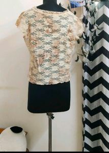 Plus Size Lace Top