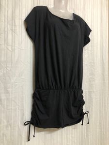 Black Short Sleeve Jumpsuit