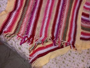Colorful Knitted Poncho❤️💛🧡🩷
