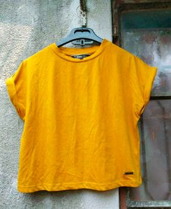 3 Combo Set ( White Crop T-Shirt with Tags)