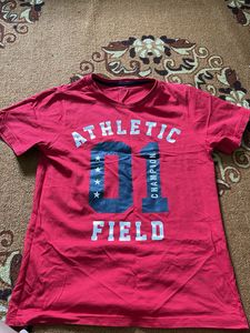 Athletics Shirt With The Front Printed