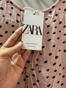 Zara Polka Dot Mini Dress