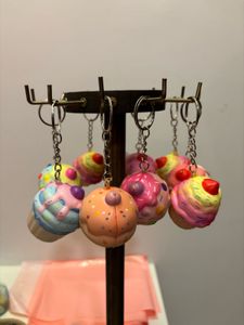 Cupcake Squishy Keychain 🧁