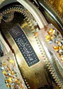 Women Golden Heels
