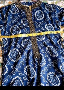 Beautiful Designer bandhani  Festive Wear Kurti.