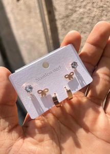 Anti Tarnish Korean Earrings