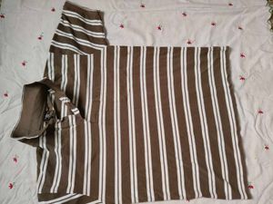 Striped Brown T-Shirt